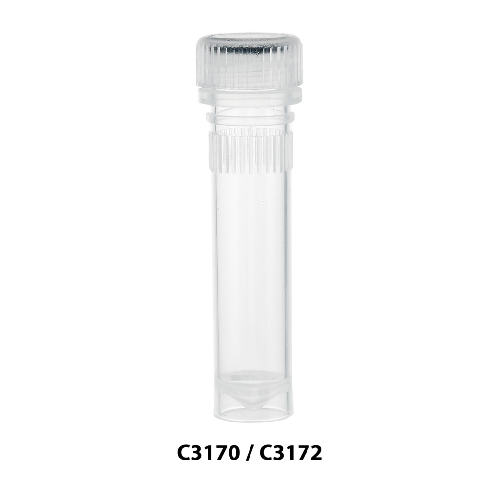 ClearSeal Screw Cap Microcentrifuge Tubes MTC Bio