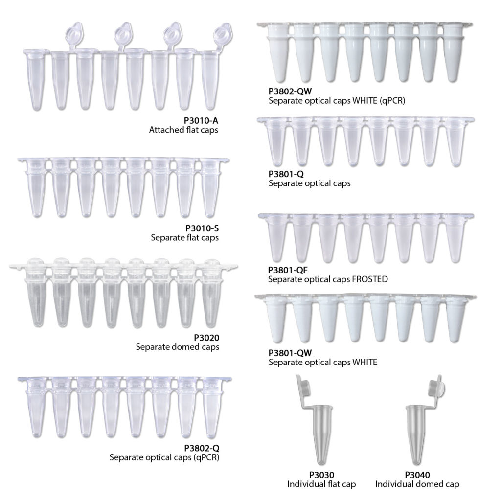 Pure•Amp™ PCR Tubes, Strips & Caps – MTC Bio