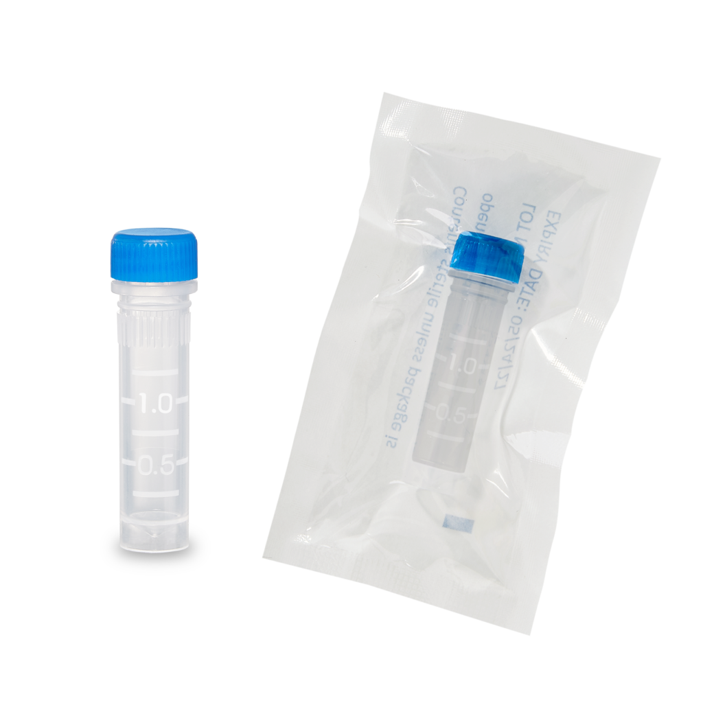 Screw Cap Microtube – 2mL, Sterile, Individually Wrapped – MTC Bio